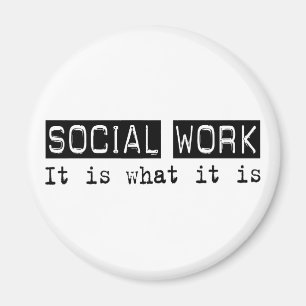 Socialt arbete är det magnet