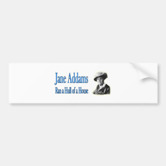 Socialt arbete: Jane Addams körde ett skrov av ett Bildekal