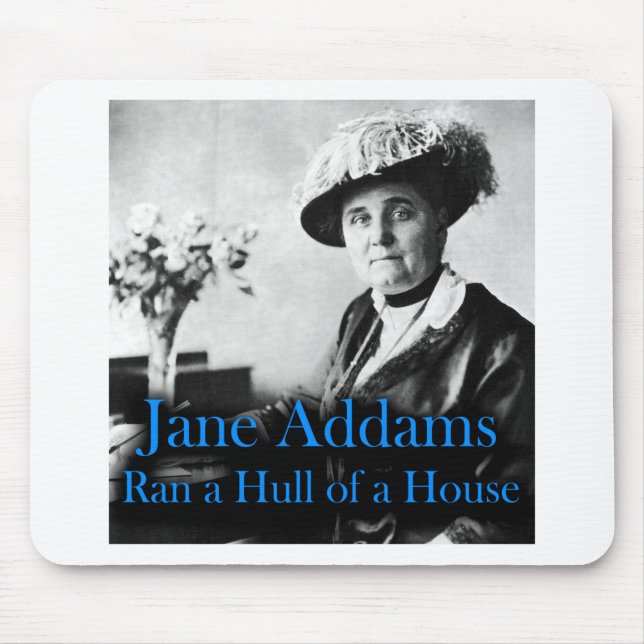 Socialt arbete: Jane Addams körde ett skrov av ett Musmatta (Framsidan)