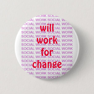 SOCIALT ARBETE KLÄMMER FAST KNAPP