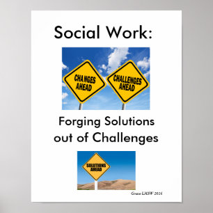 Socialt arbete poster