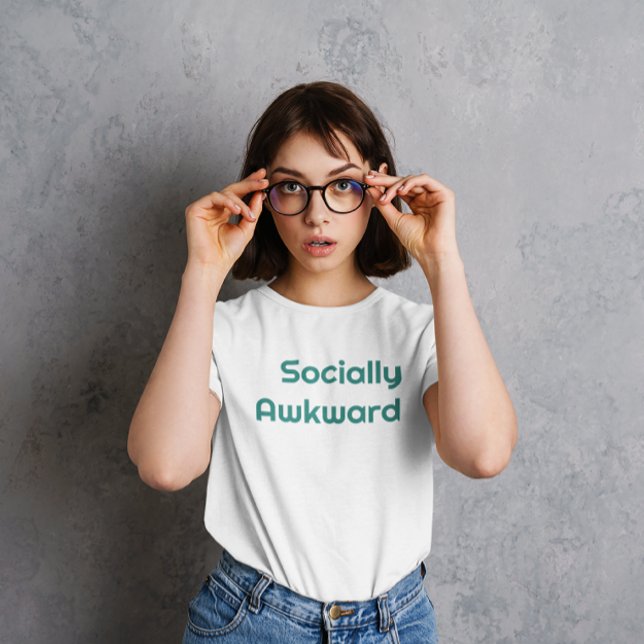 Socialt Awkward Introvert T Shirt (Skapare uppladdad)
