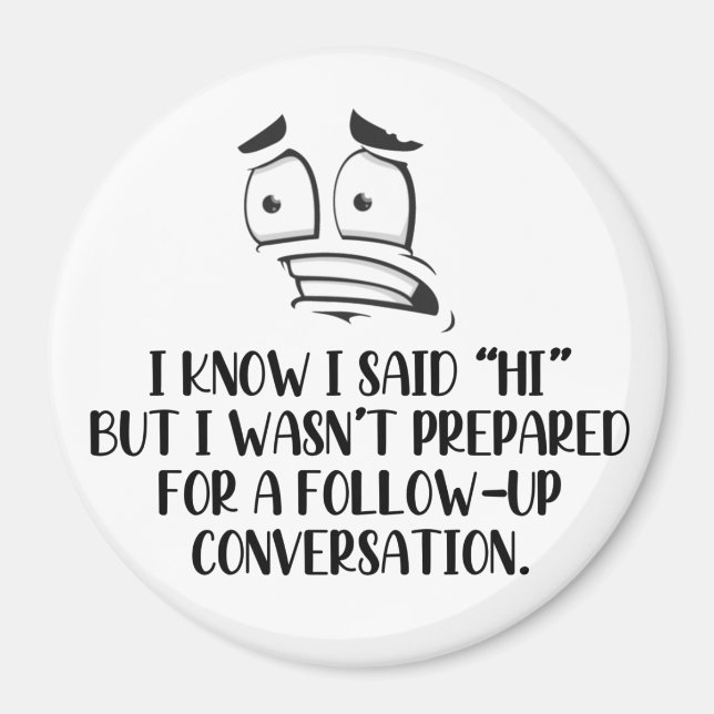 Socialt Awkward Magnet (Framsidan)