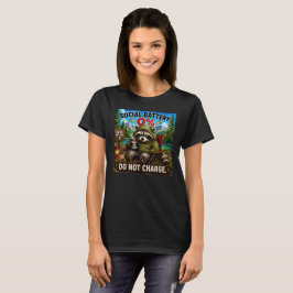 Socialt batteri 0% t shirt