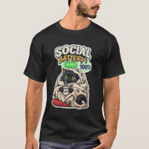 Socialt Batteri 100% Fulladdad Svart Katt
