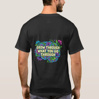 Socialt Batteri Noll Introvert Katt Framhjärna Bak T Shirt