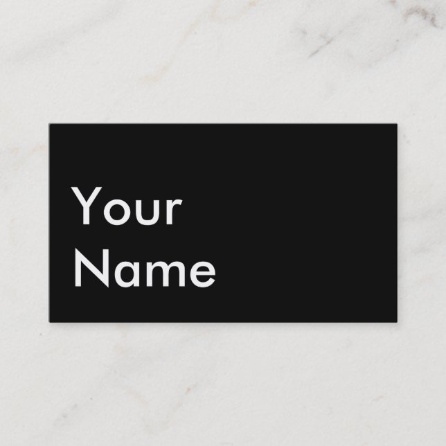 Socialt busskort visitkort (Framsida)