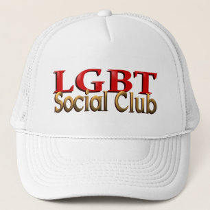 Socialt klubblock för LGBT Truckerkeps