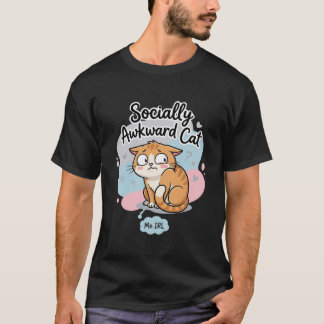 Socialt Klumpig Katt Tröja | Introvert Katt Älskar