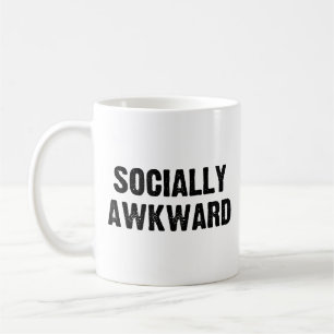 Socialt konstigt kaffemugg