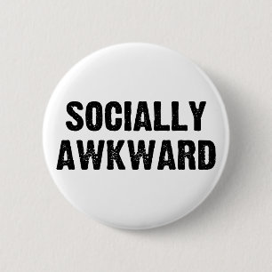 Socialt konstigt knapp