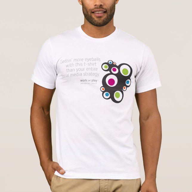 Socialt massmedia: Getting ögonglober Tee Shirt (Framsida)