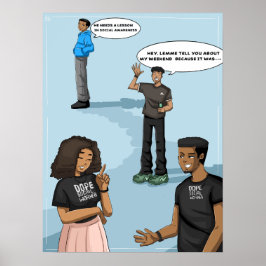 Socialt medvetande (Matte) Poster