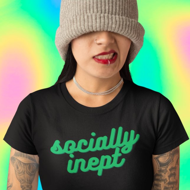 Socialt tafatt t shirt (Skapare uppladdad)