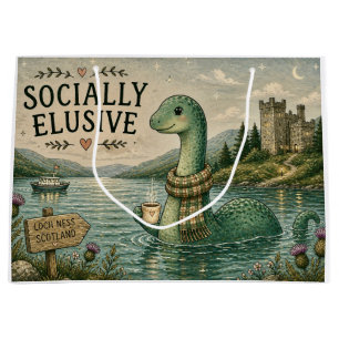 Socialt undvikande Nessie mysig kryptid Loch Ness