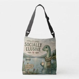Socialt undvikande Nessie mysig kryptid Loch Ness Axelväska