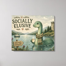 Socialt undvikande Nessie mysig kryptid Loch Ness