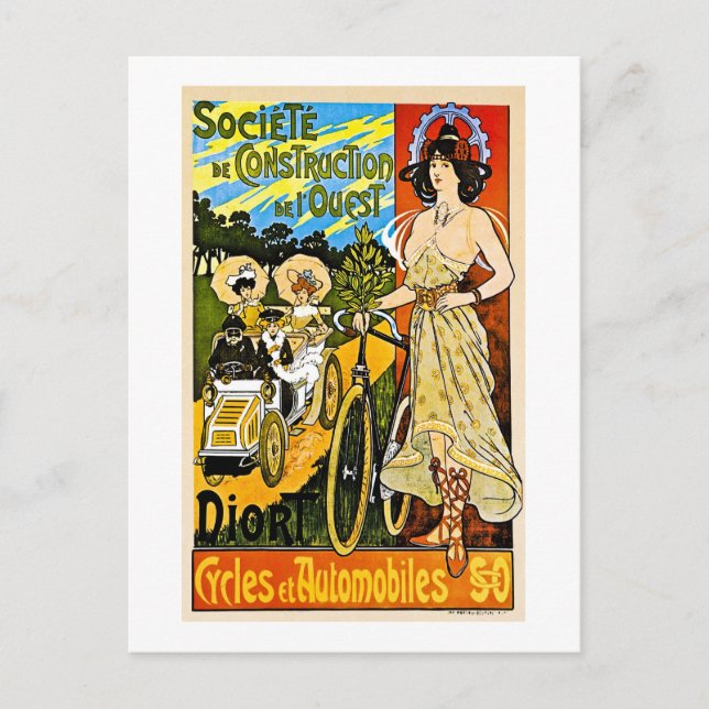 Societe de Construction de l'Ouest - Diort Vykort (Framsida)