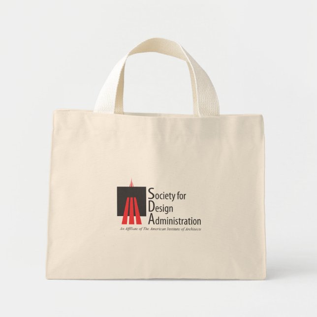 Society for Design Administration Mini Tygkasse (Framsidan)