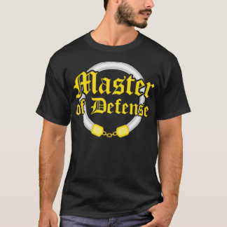 Society for Kreativ Anakronism Master of Defence T Shirt