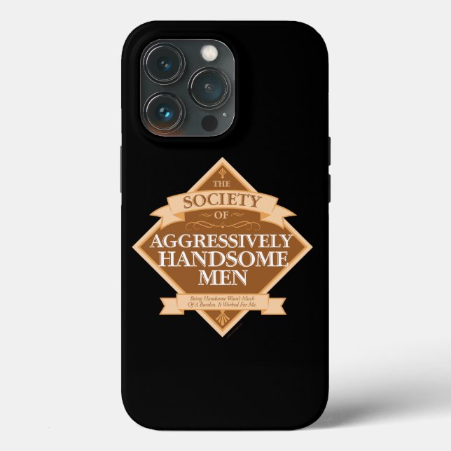 Society of Aggresly Handsome Manar Fodral-Mate iPh (Baksida )