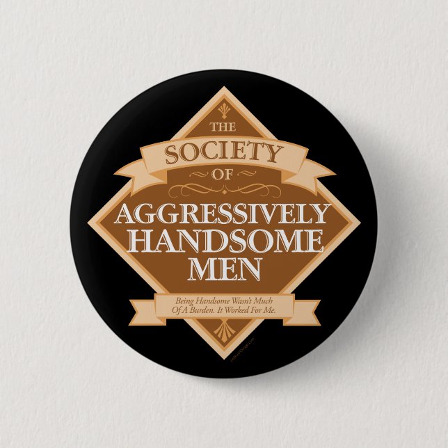 Society of Aggresly Handsome Manar Knapp (Framsida)