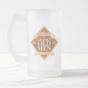 Society of Cranky Old Manar Frostat Ölglas