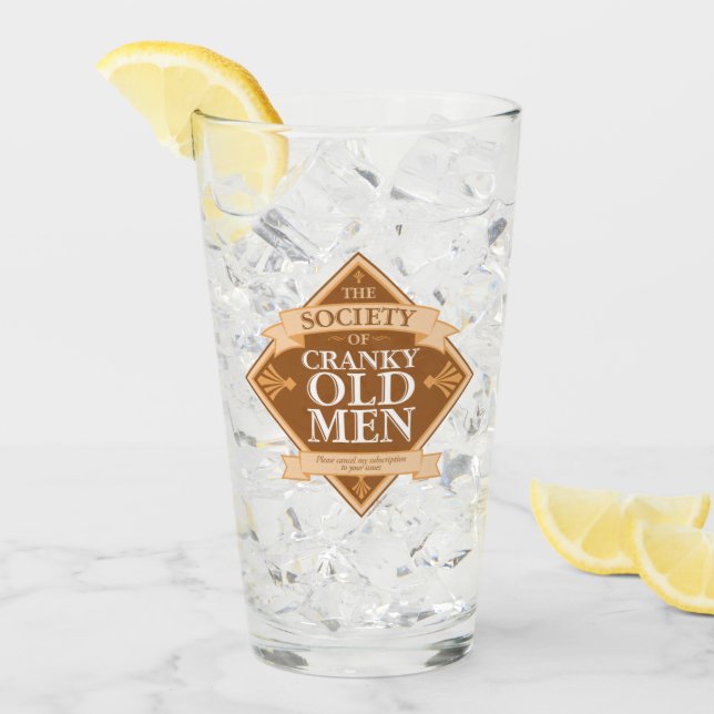 Society of Cranky Old Manar Glaskopp (Framsida Ice)