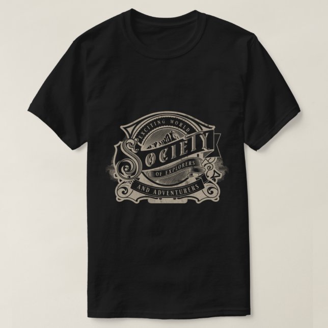 Society of Explorer and Adventurers T Shirt (Design framsida)