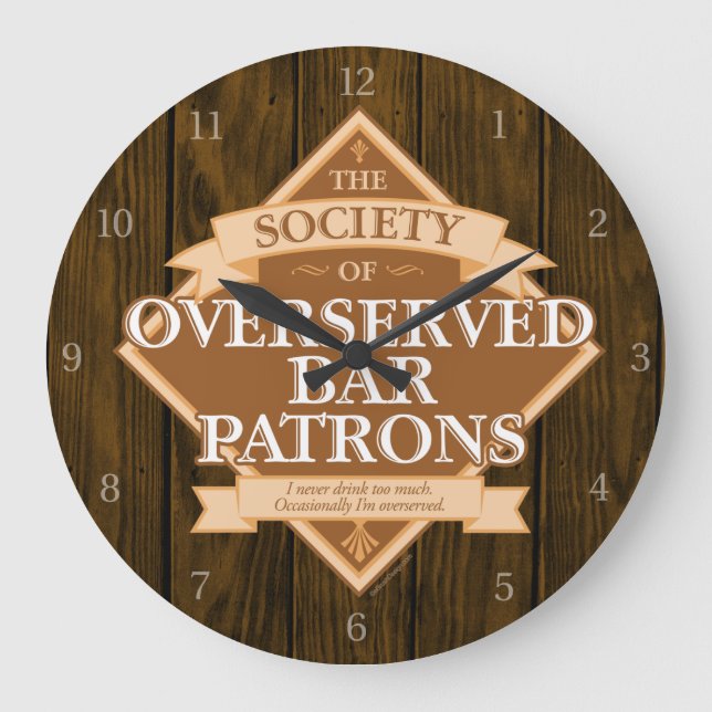 Society of Overserve Pub Patrons Stor Klocka (Framsida)