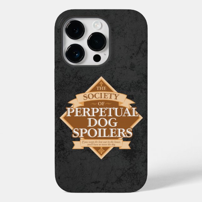 Society of Perpetual Hund Spoilers Fodral-Mate iPh (Baksida)