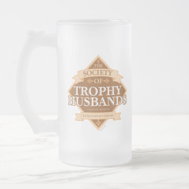 Society of Trophy Make Frostat Ölglas (Vänster)