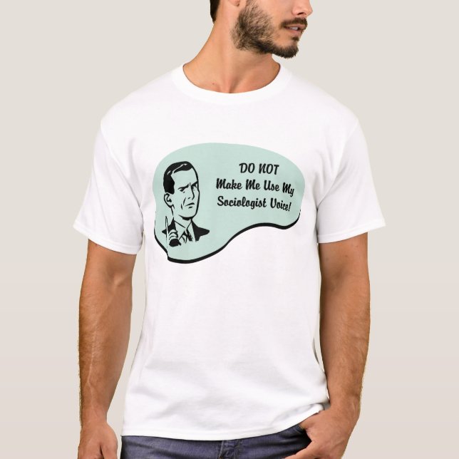 Sociologen uttrycker t-shirt (Framsida)