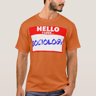 Sociologi 3 t shirt