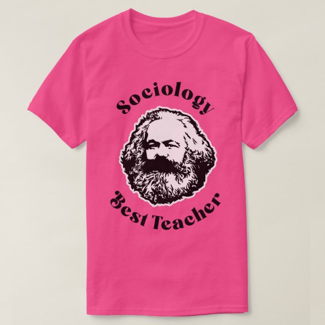 Sociologi Best Teacher1 T Shirt (Design framsida)