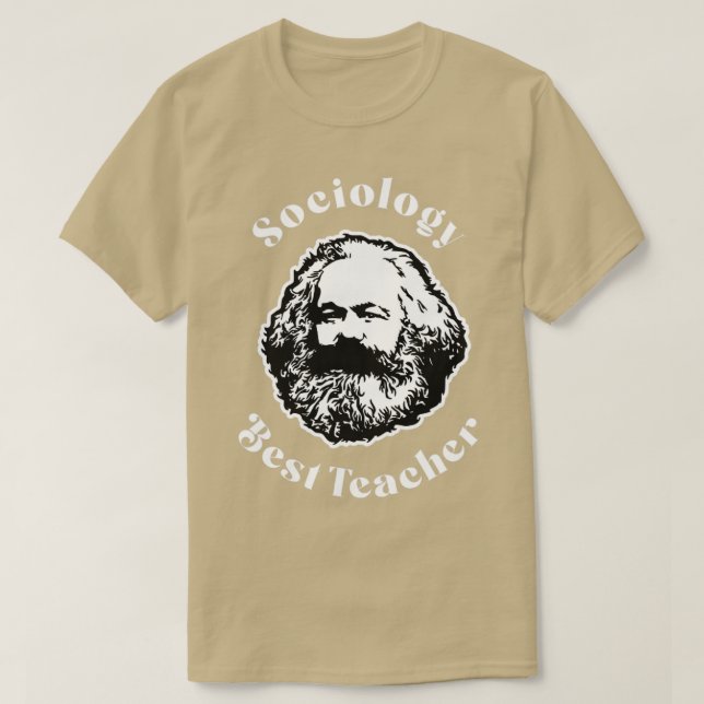 Sociologi Best Teacher2 T Shirt (Design framsida)