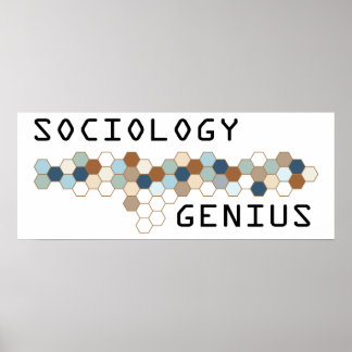 Sociologi Genius Poster