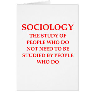 sociologi hälsningskort