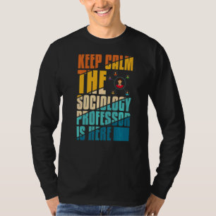 Sociologi Professor Major Education Citacher Lärar T Shirt