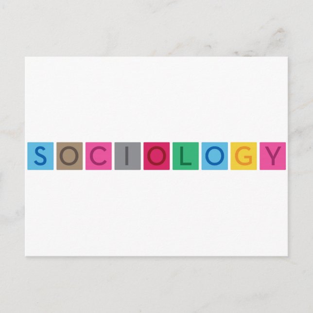 Sociologi Vykort (Framsida)