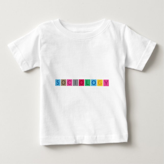 SociologispädbarnT-tröja Tee Shirt (Framsida)