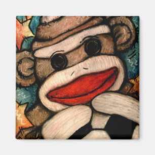 SOCK-er-apa Magnet