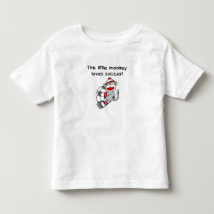 Sock monkey älskar fotboll tröja