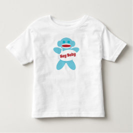 Sock monkey Baby Shirt Personalize T