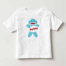 Sock monkey Baby Shirt Personalize T Shirt