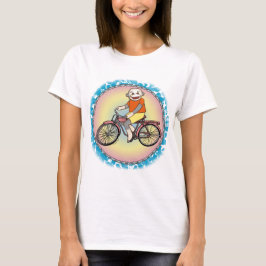 Sock monkey Bicycle t-shirt