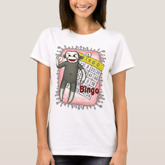 Sock monkey Bingo T-Shirt