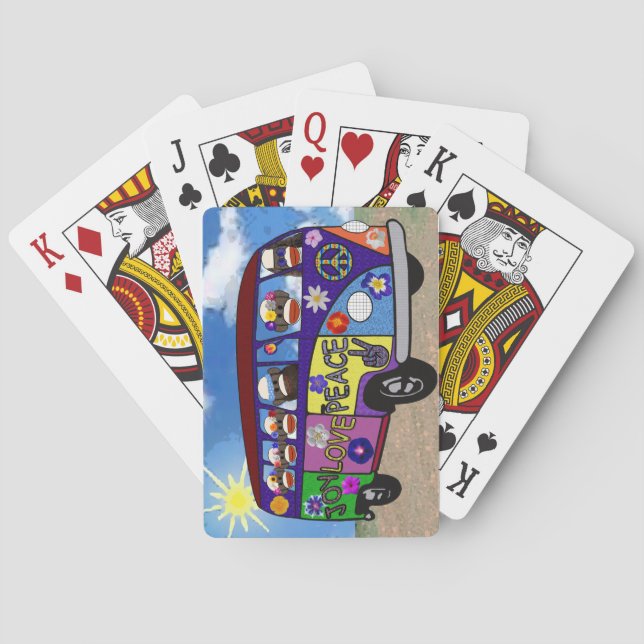 Sock Monkey Fredagsbuss  Casinokort (Baksidan)