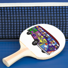 Sock Monkey Fredagsbuss Pingisracket