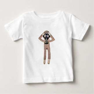 Sock monkey i en gasmask? tee shirt